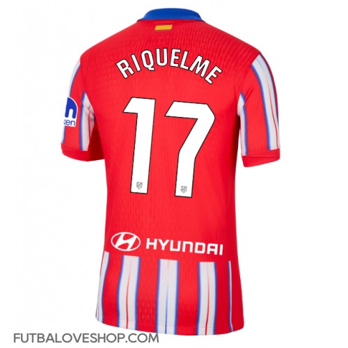 Dres Atletico Madrid Rodrigo Riquelme #17 Domáci 2024-25 Krátky Rukáv